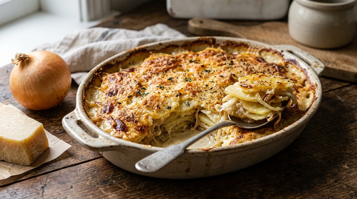 Aardappelgratin