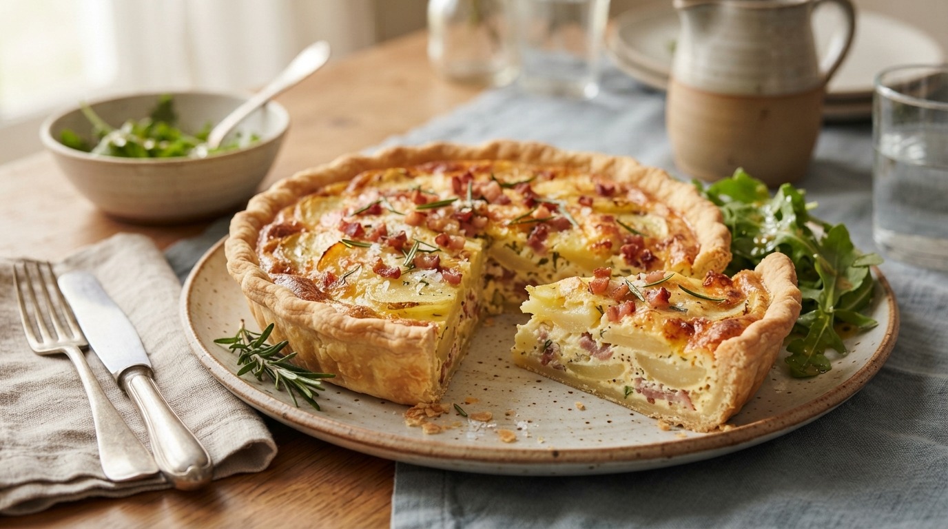 Aardappelquiche