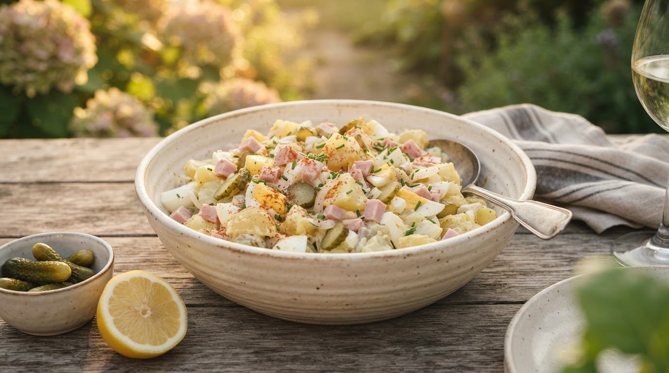 Aardappelsalade voor bij de bbq