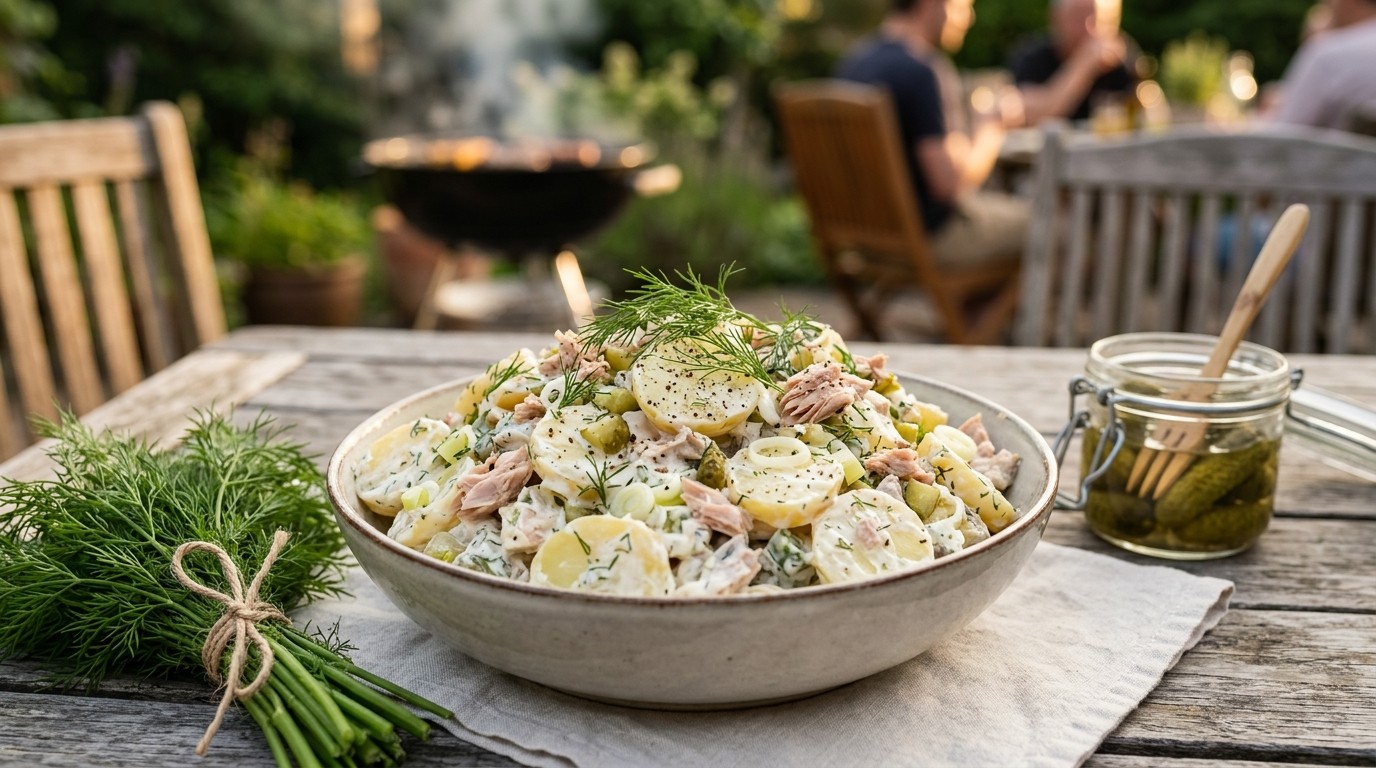 Aardappelsalade Voor de BBQ