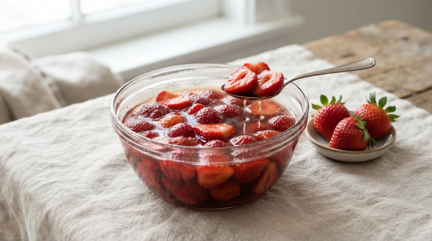 Aardbeien anders
