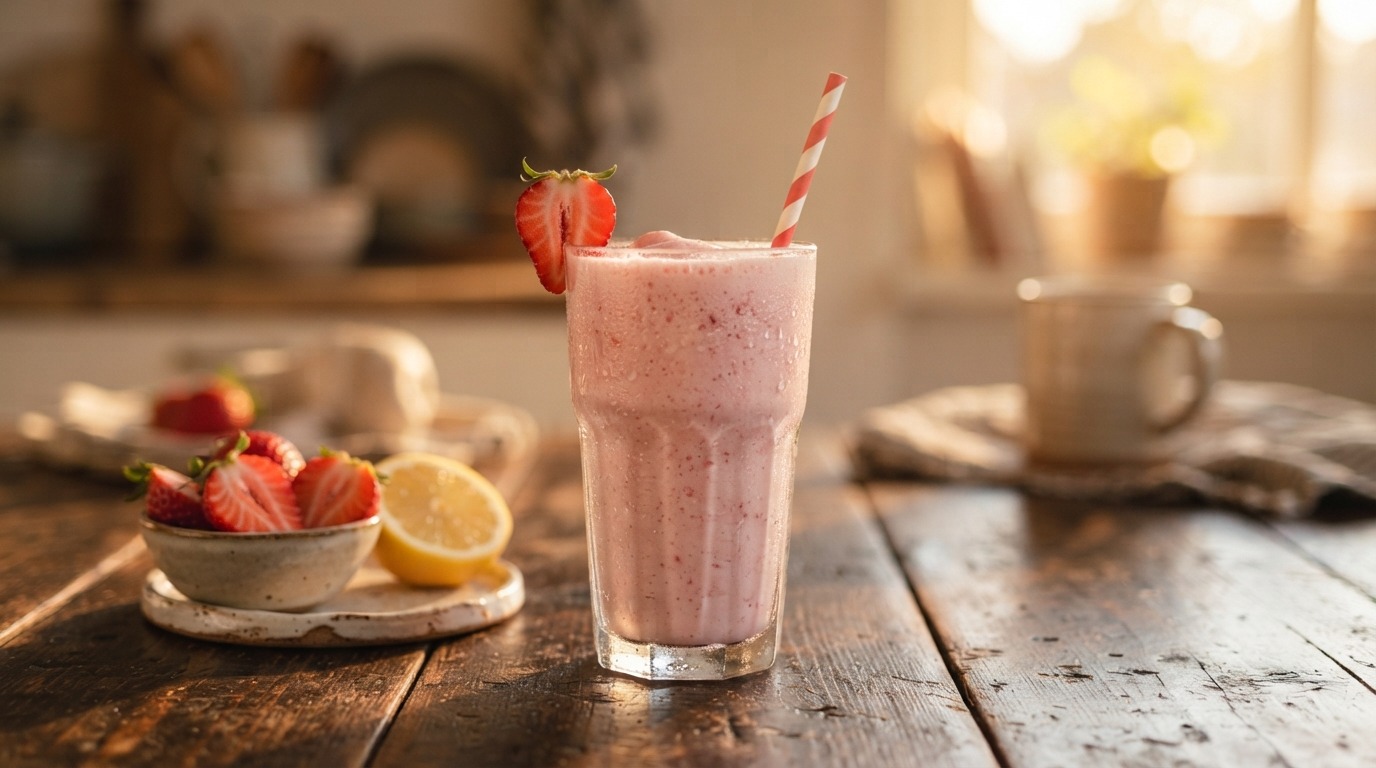 Aardbeienshake