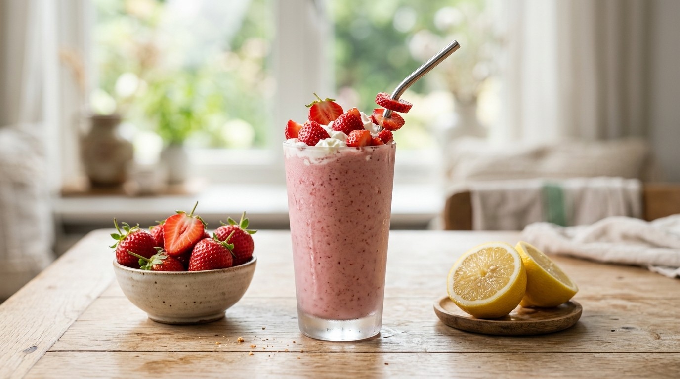 Aardbeienshake