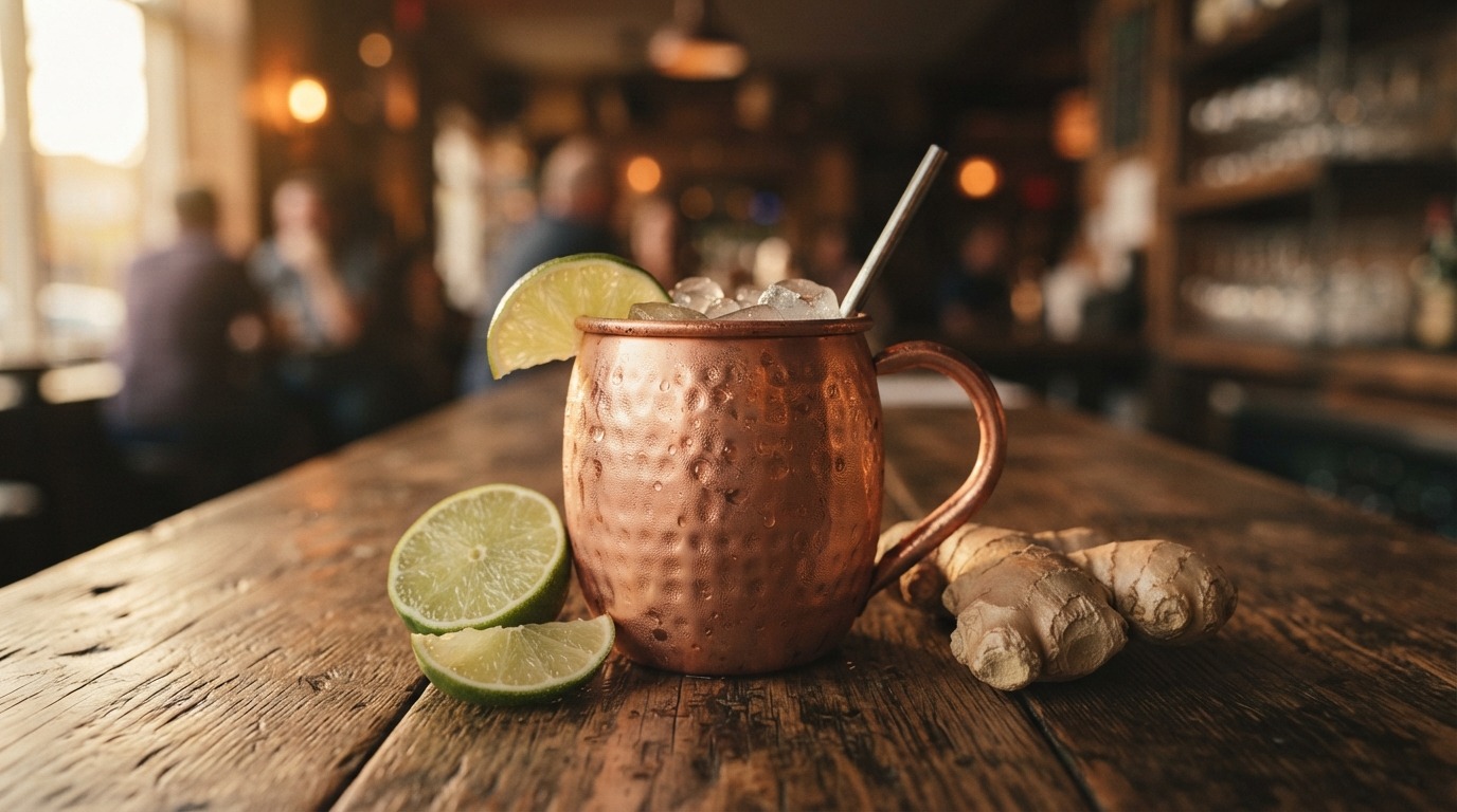 Absolut vodka mule