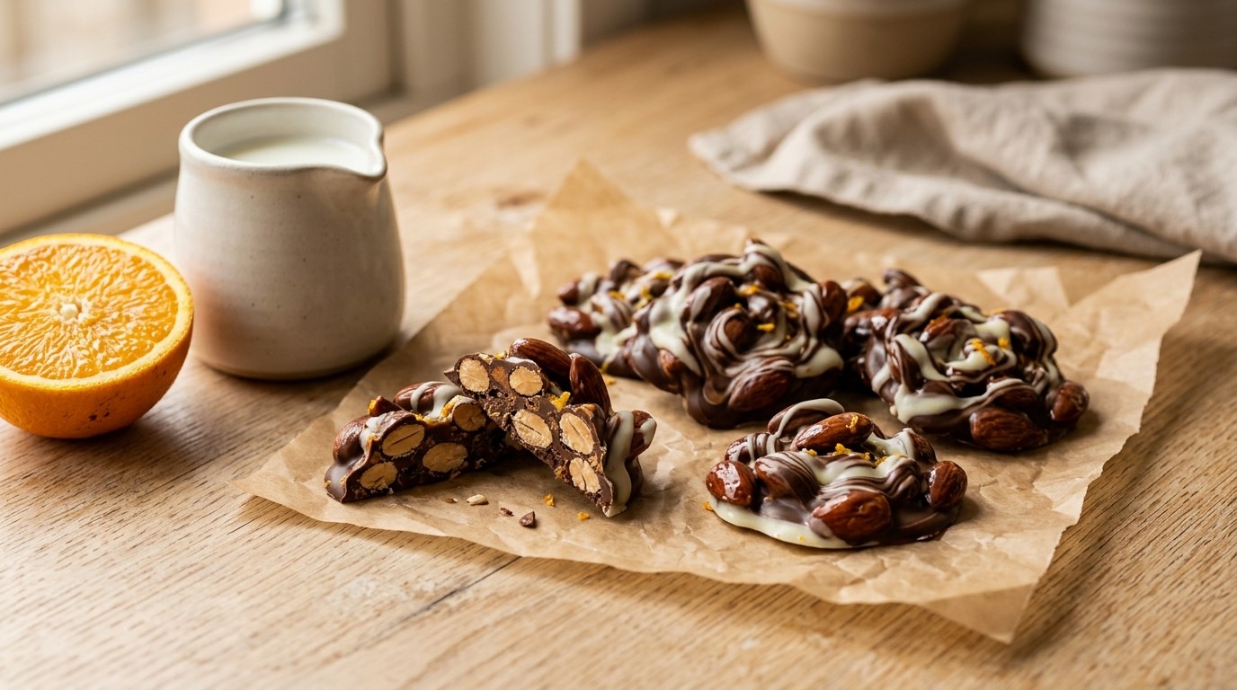 Amandel-chocokoekjes