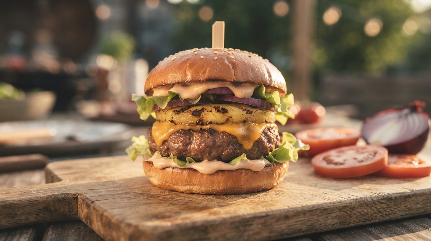 Amerikaanse Hamburger