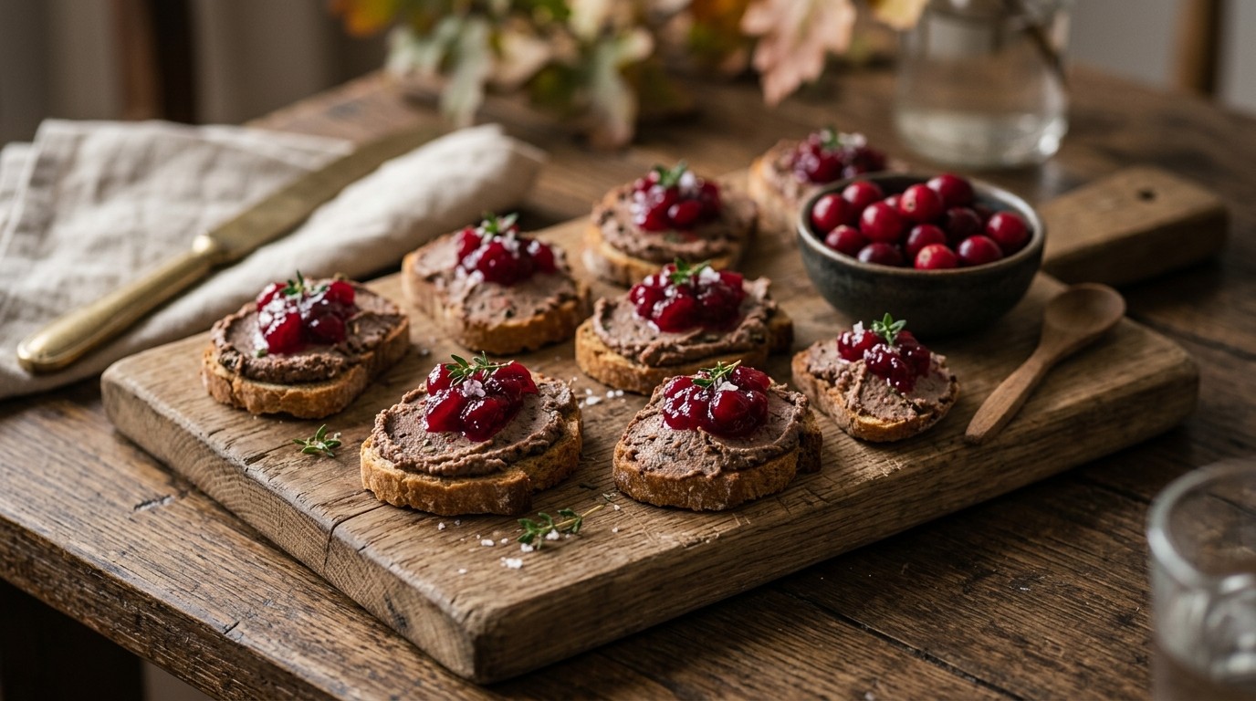 Amuse van toast met wildpate