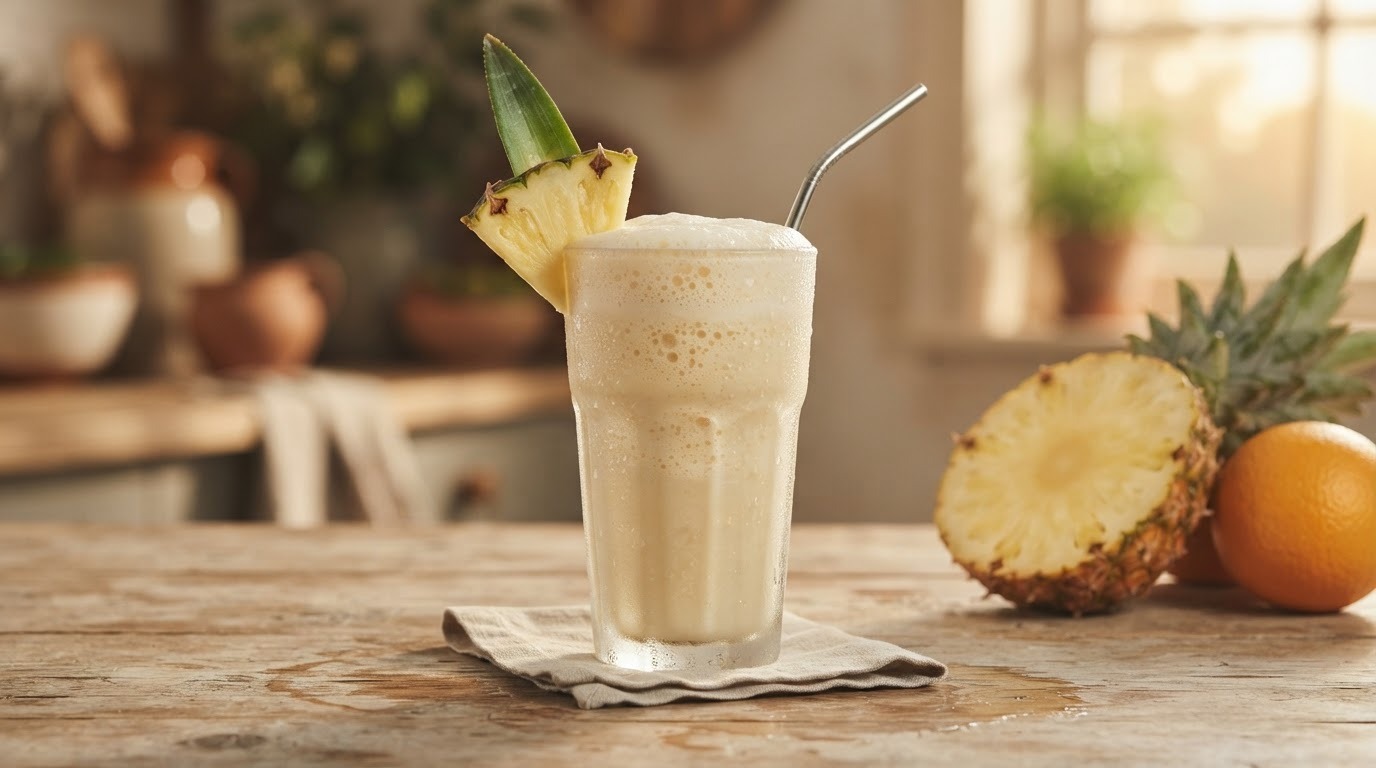 Ananas-karnemelk Shake
