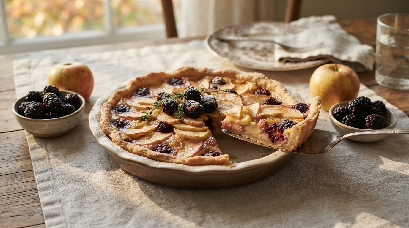 Appel-bramentaart