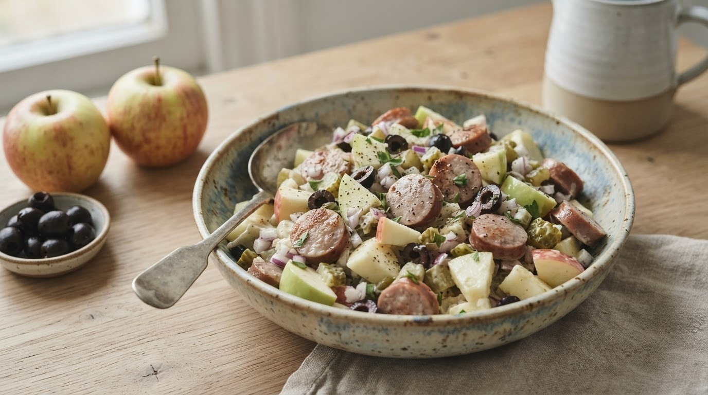Appel-worst salade