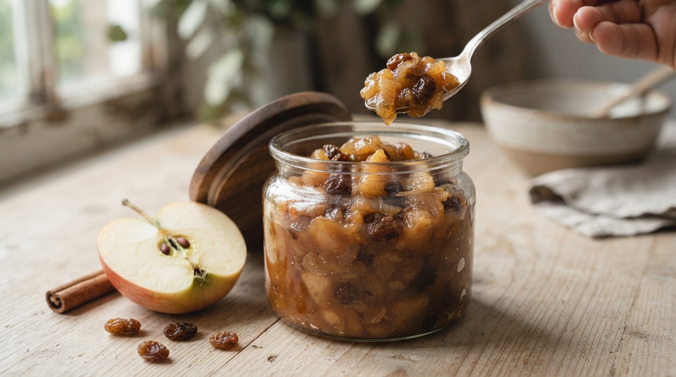Appelchutney met Rozijnen