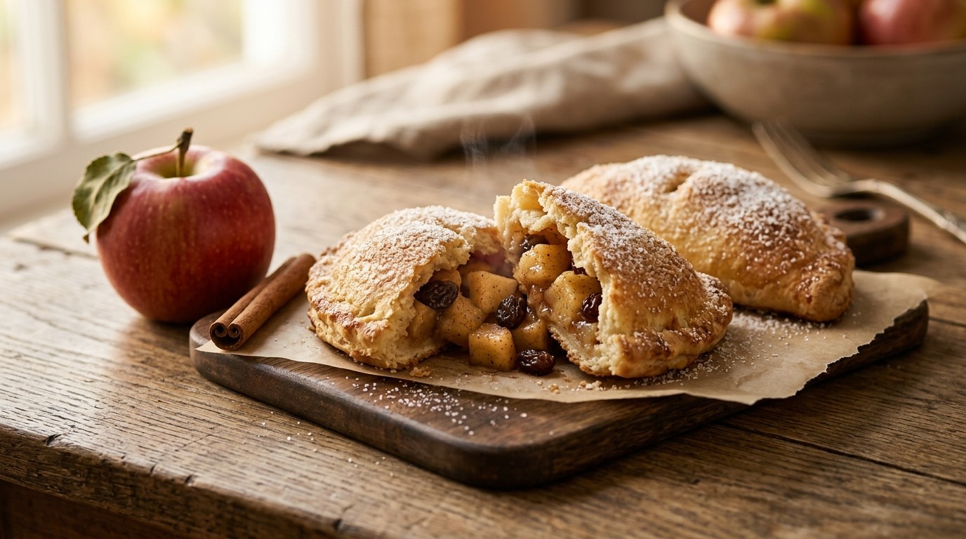 Appelflappen met Kaneel en Rozijnen