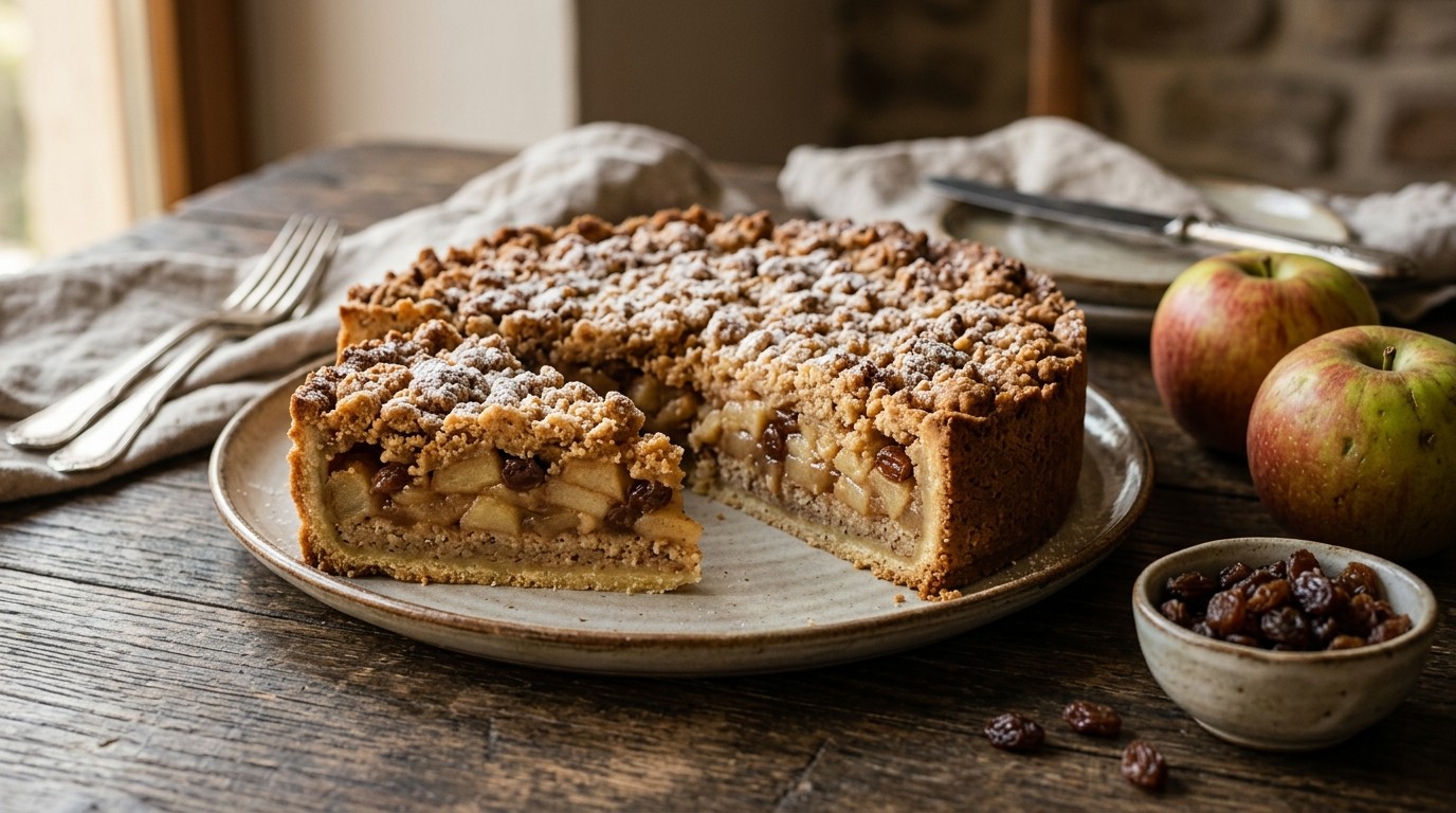 Appelkruimeltaart