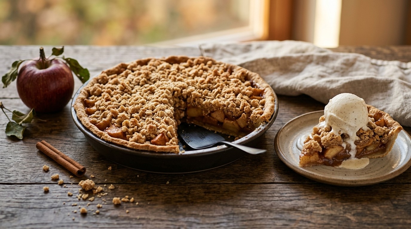 Appelkruimeltaart