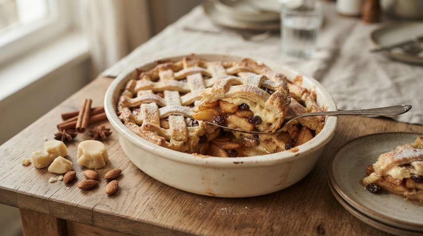 Appelschotel met boterkorst