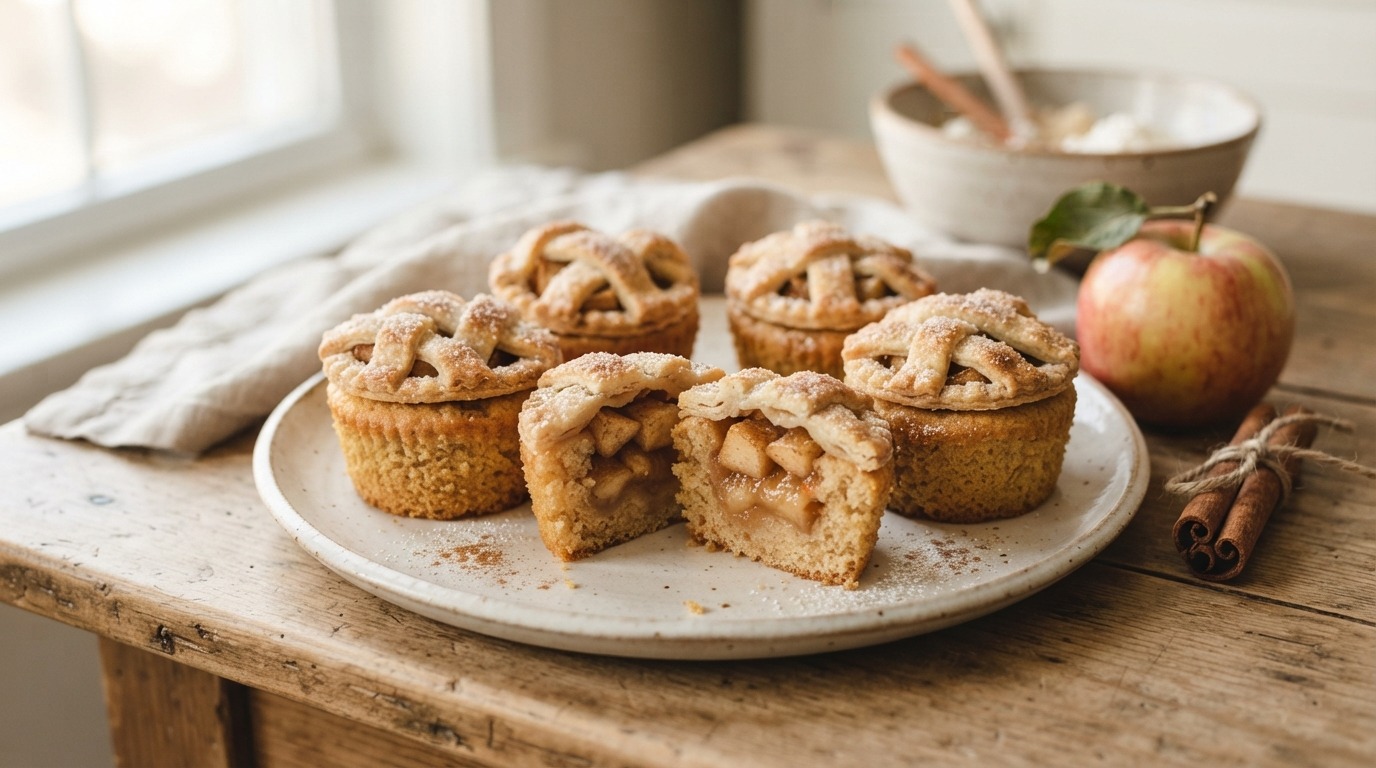 Appeltaart cupcakes