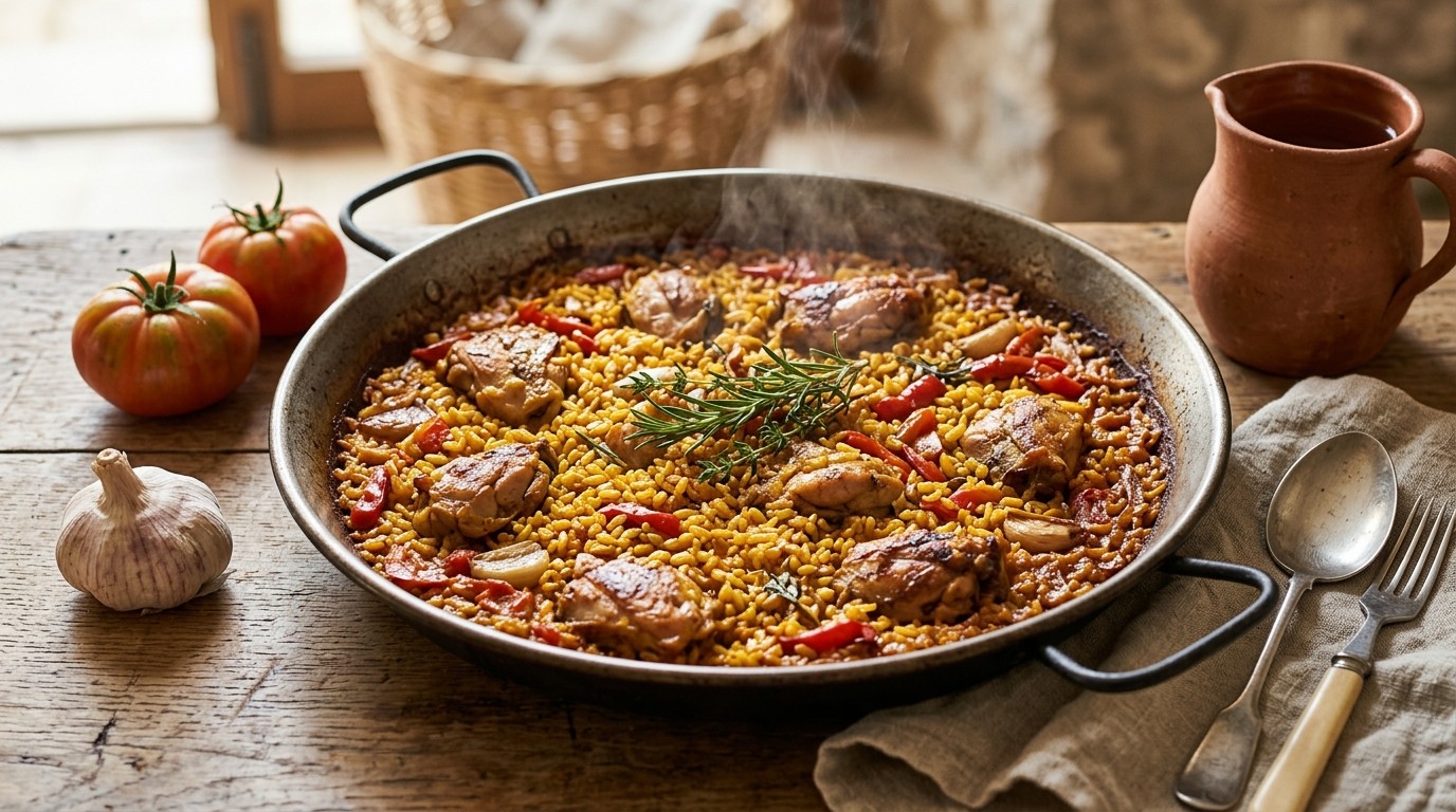 Arroz amb conill: rijst met konijn