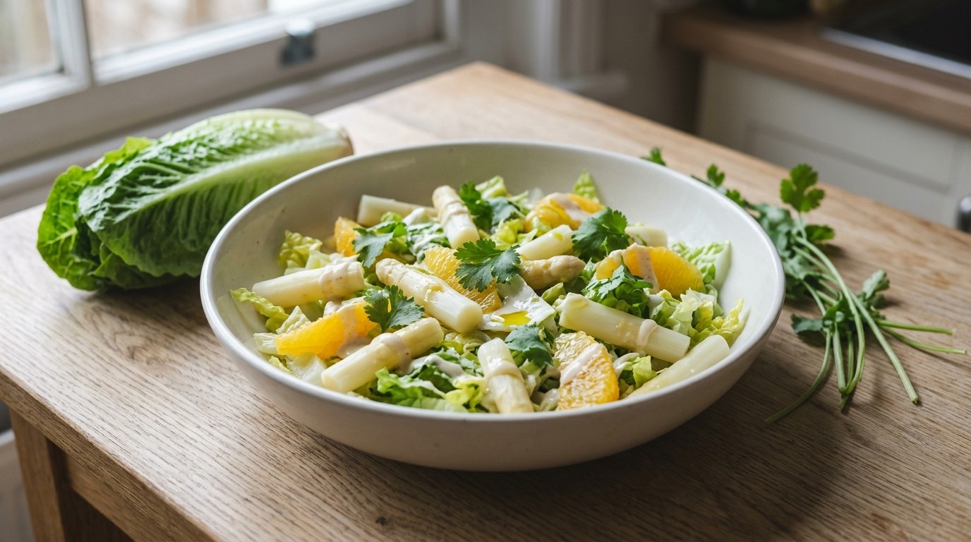 Asperge-sinaasappelsalade