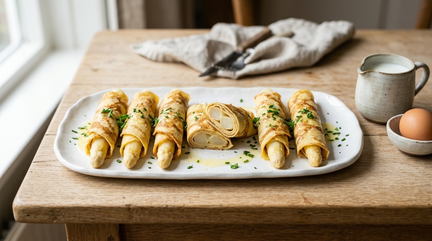 Asperges in een Jasje