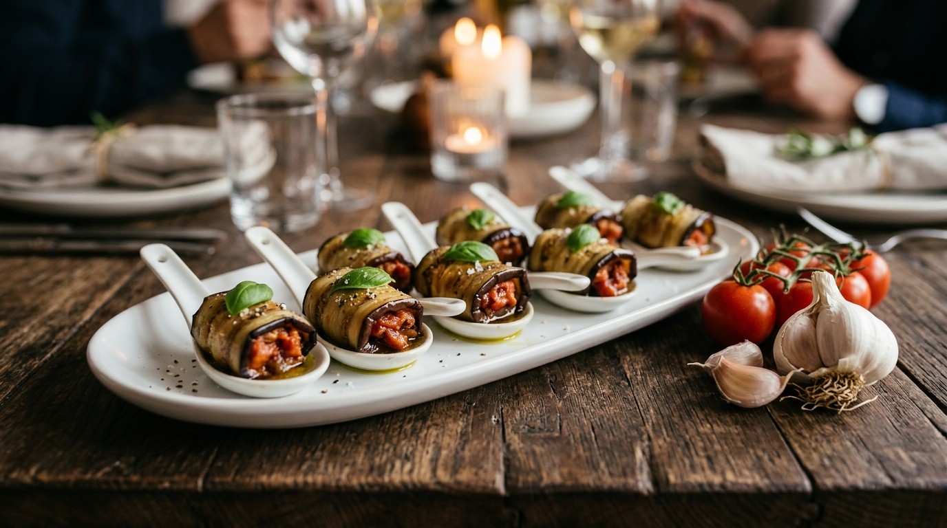 Aubergine-amuse