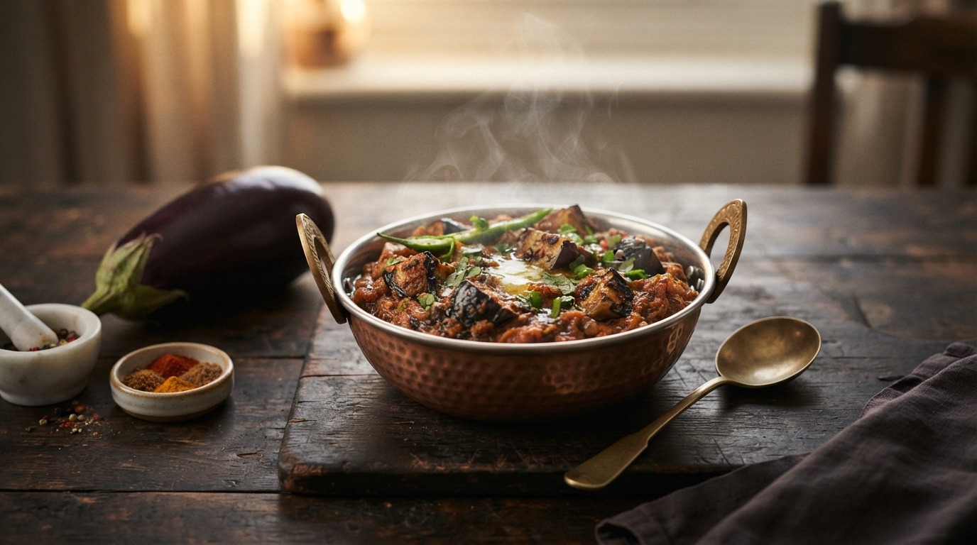 Aubergine masala