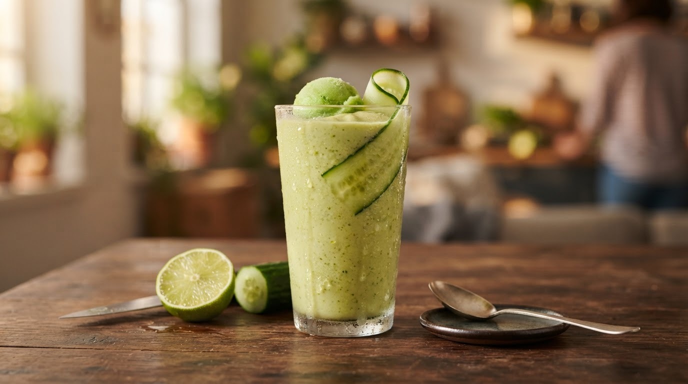 Avocado & komkommersmoothie