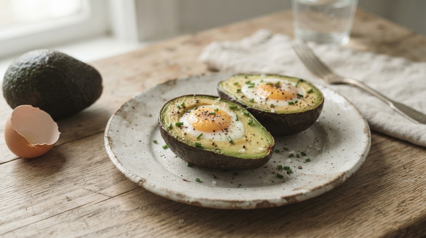 Avocado uit de oven