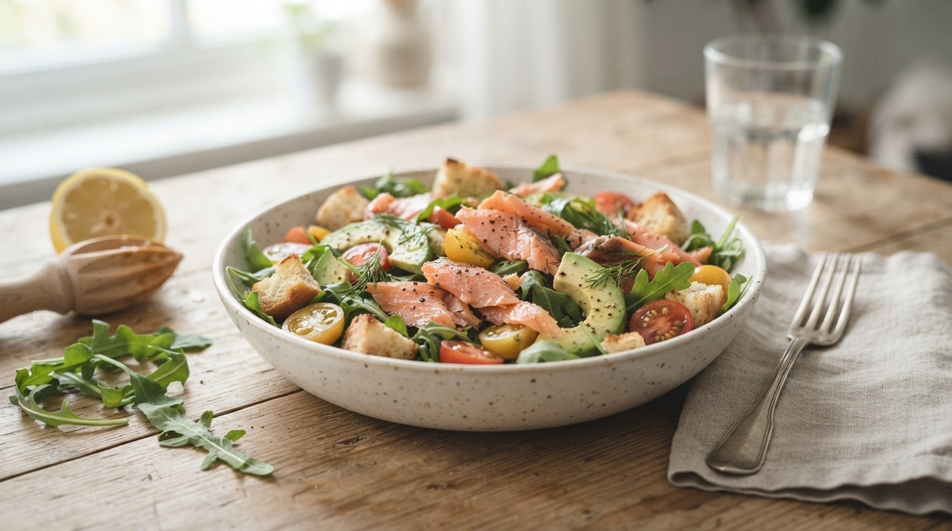 Avocadosalade met Gerookte Forel