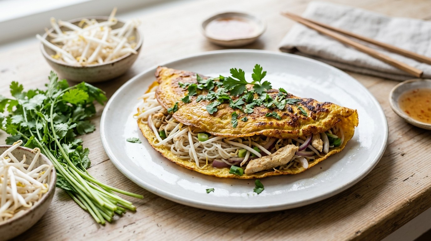 Aziatische Omelet