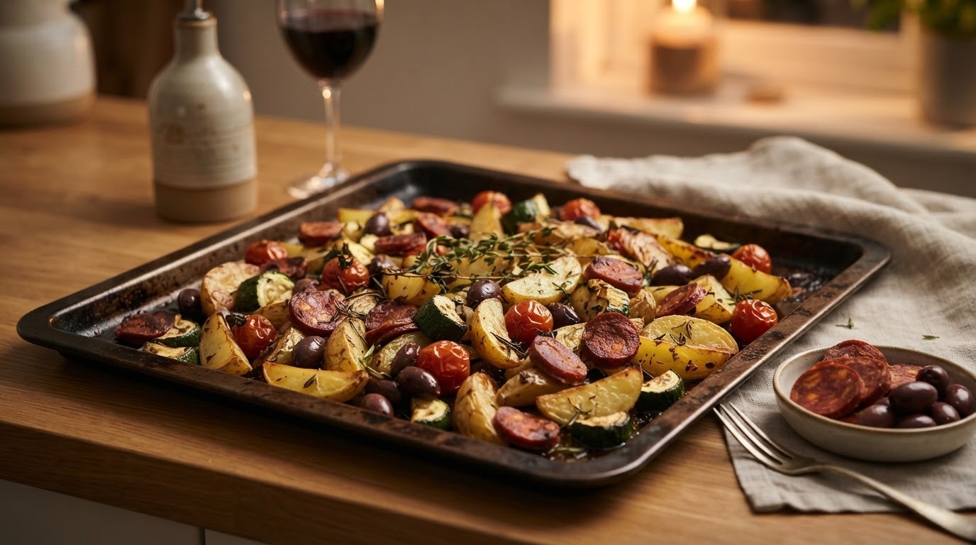 Bakplaat vol lekkers!