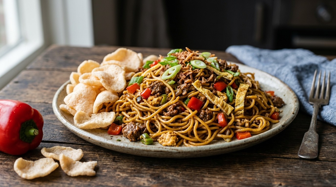 Bami gehakt