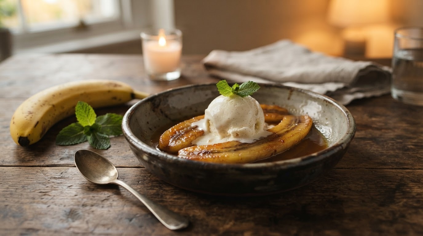 Banaan uit de oven
