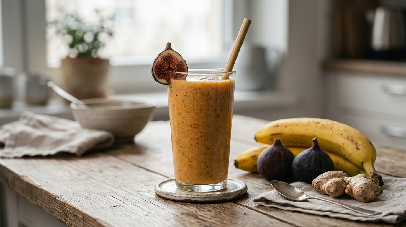 Banaan Vijgen Smoothie