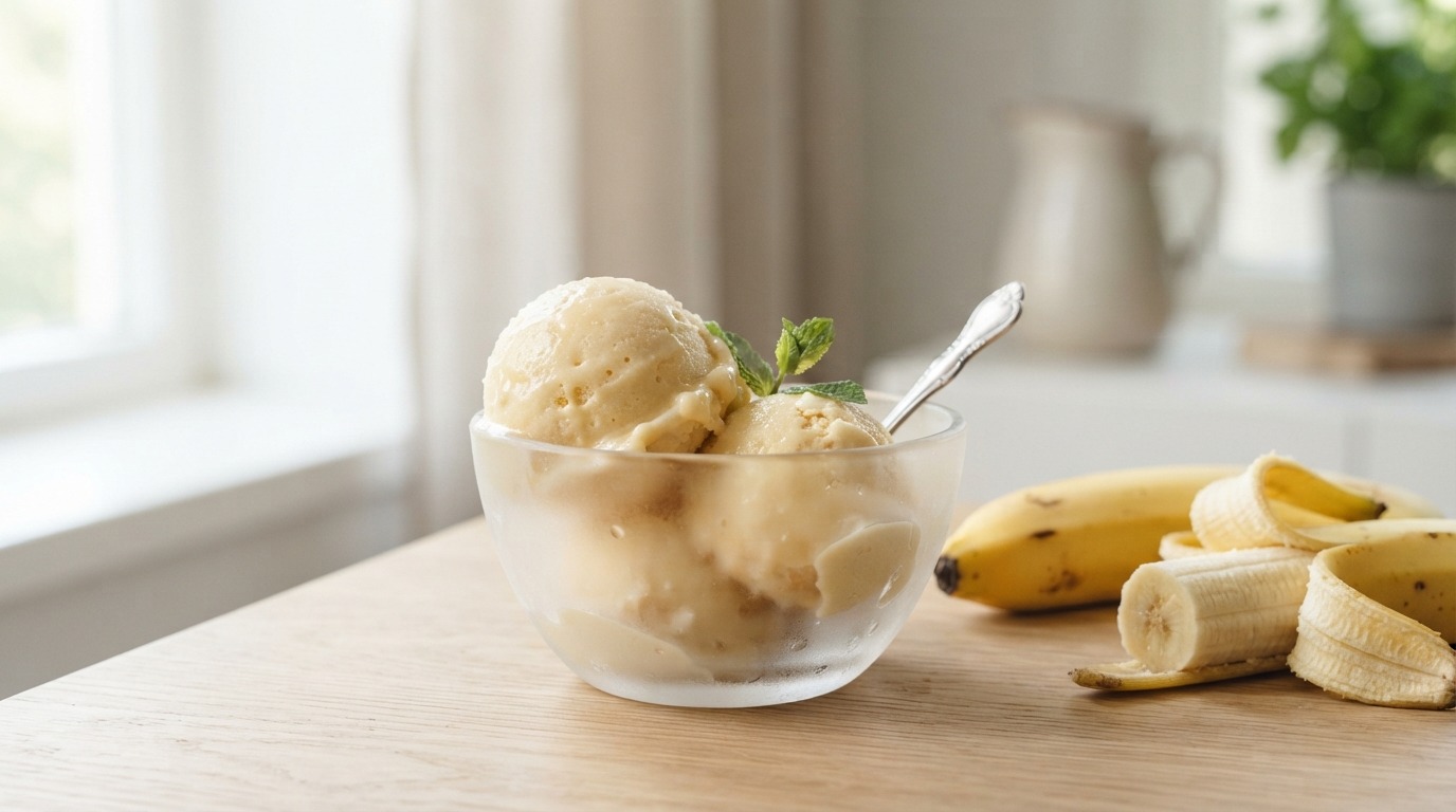 Bananensorbet