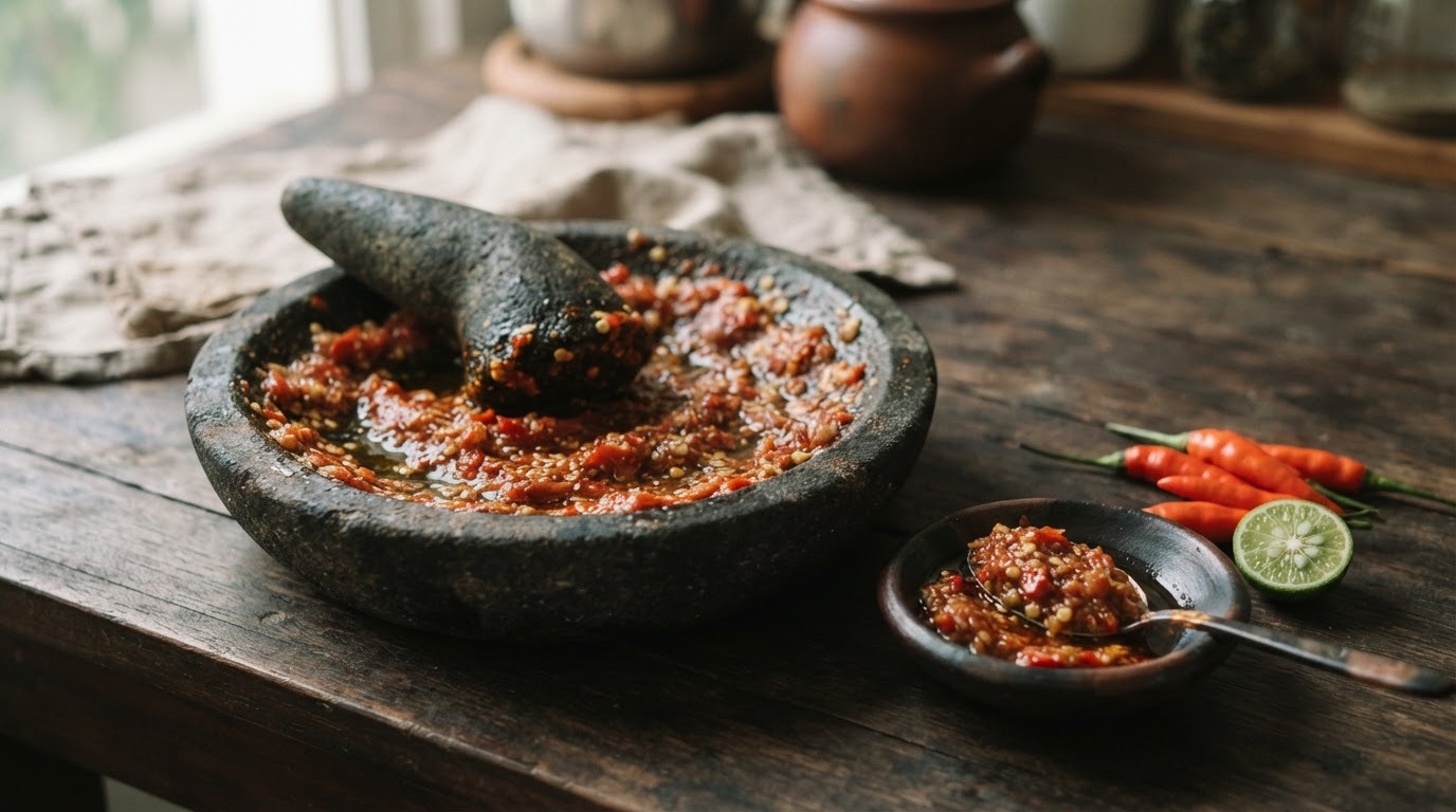 Basisrecept rauwe sambal