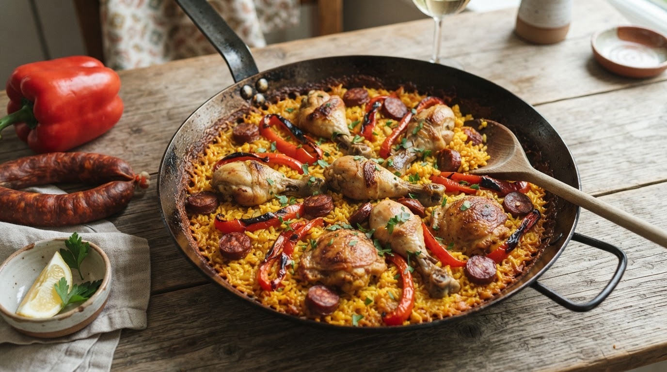Baskische paella