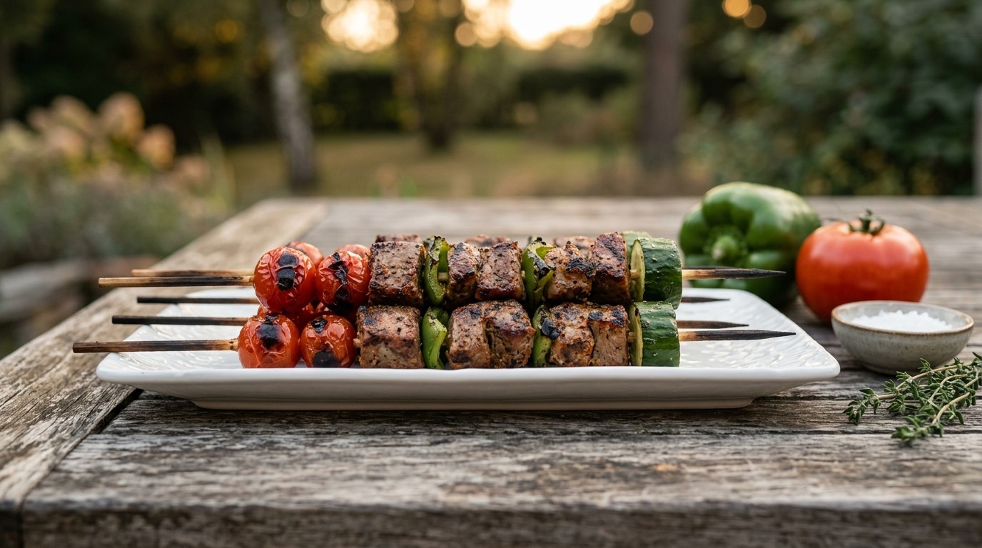 BBQ Kalfsspies
