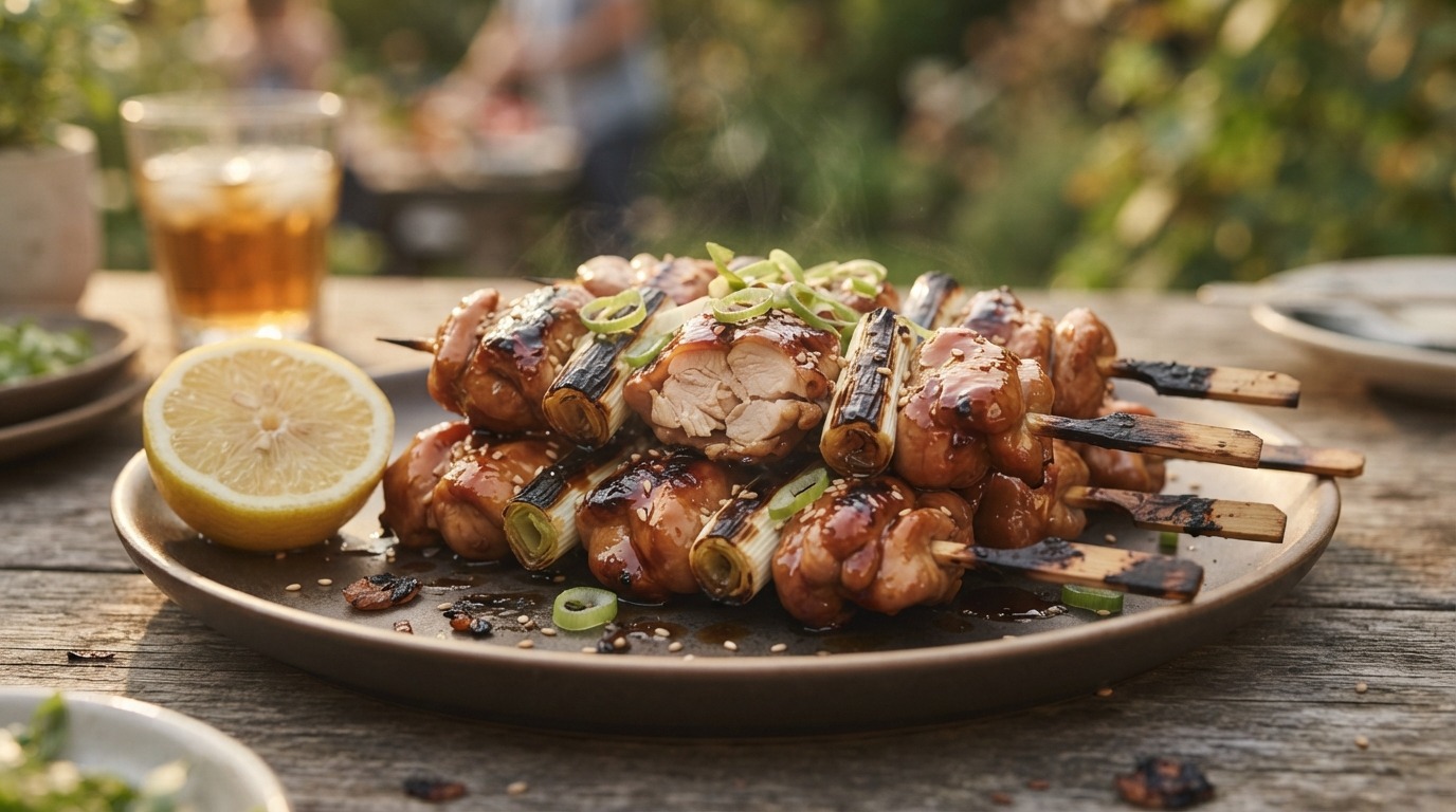 BBQ kipfiletspies uit Japan