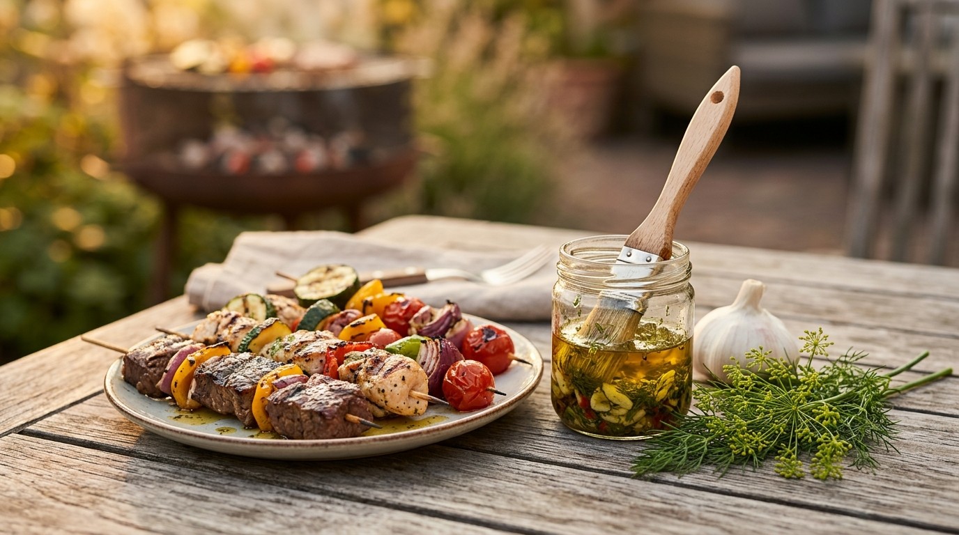 BBQ Kruidige Olie