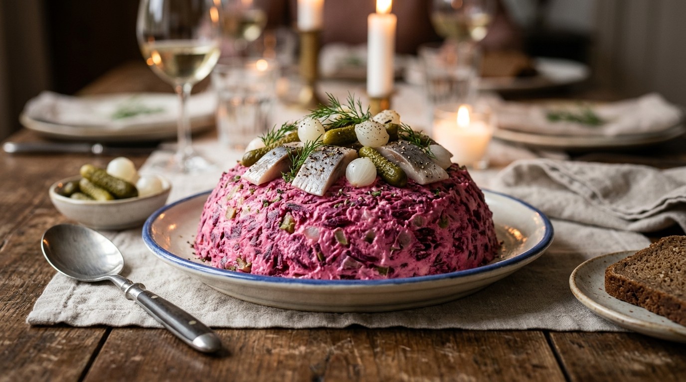 Bieten haringsalade