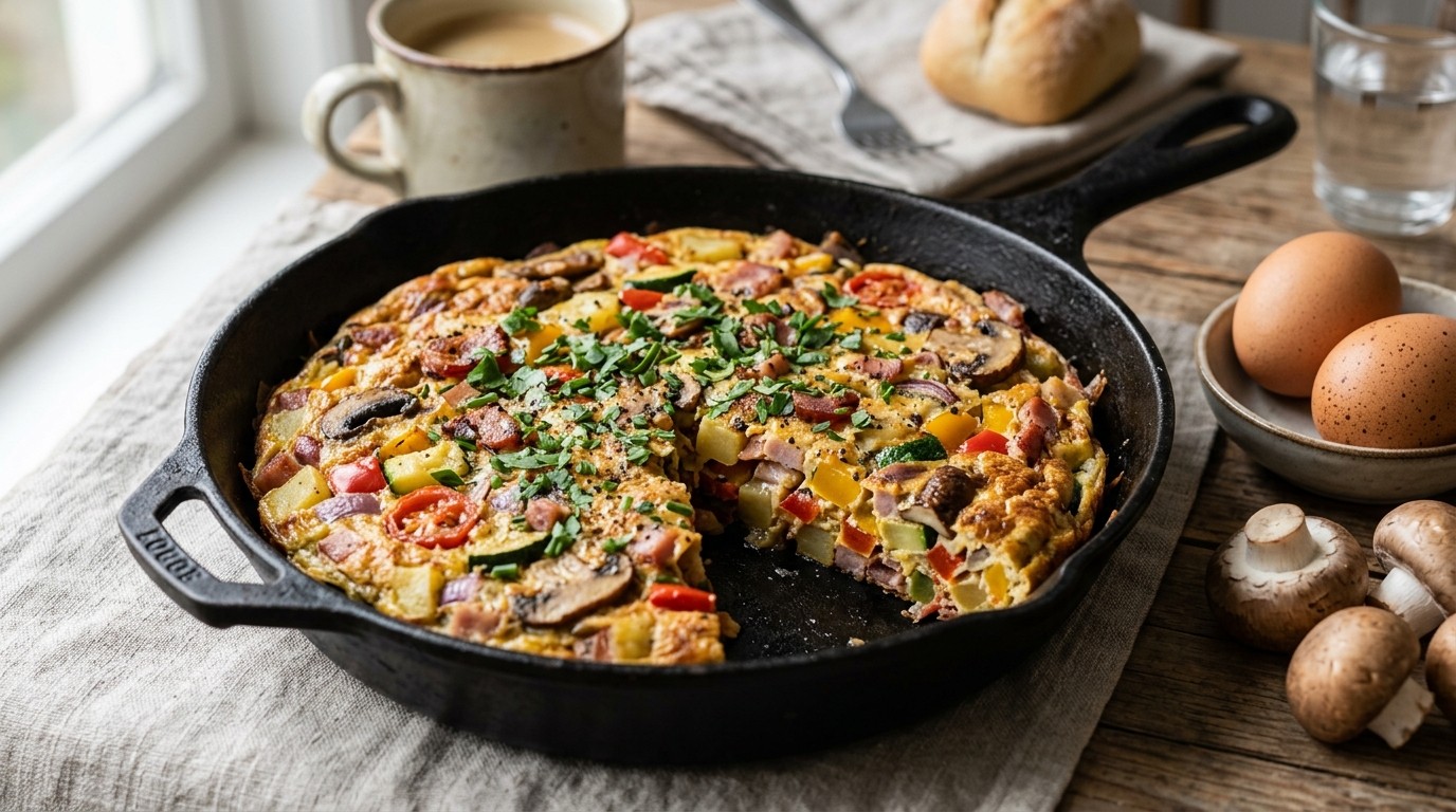 Boeren rotzooi omelet