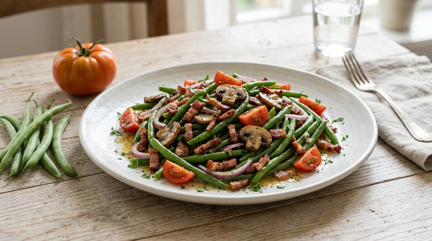 Boeren Sperziebonensalade