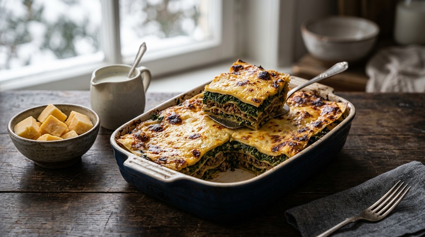Boerenkoollasagne