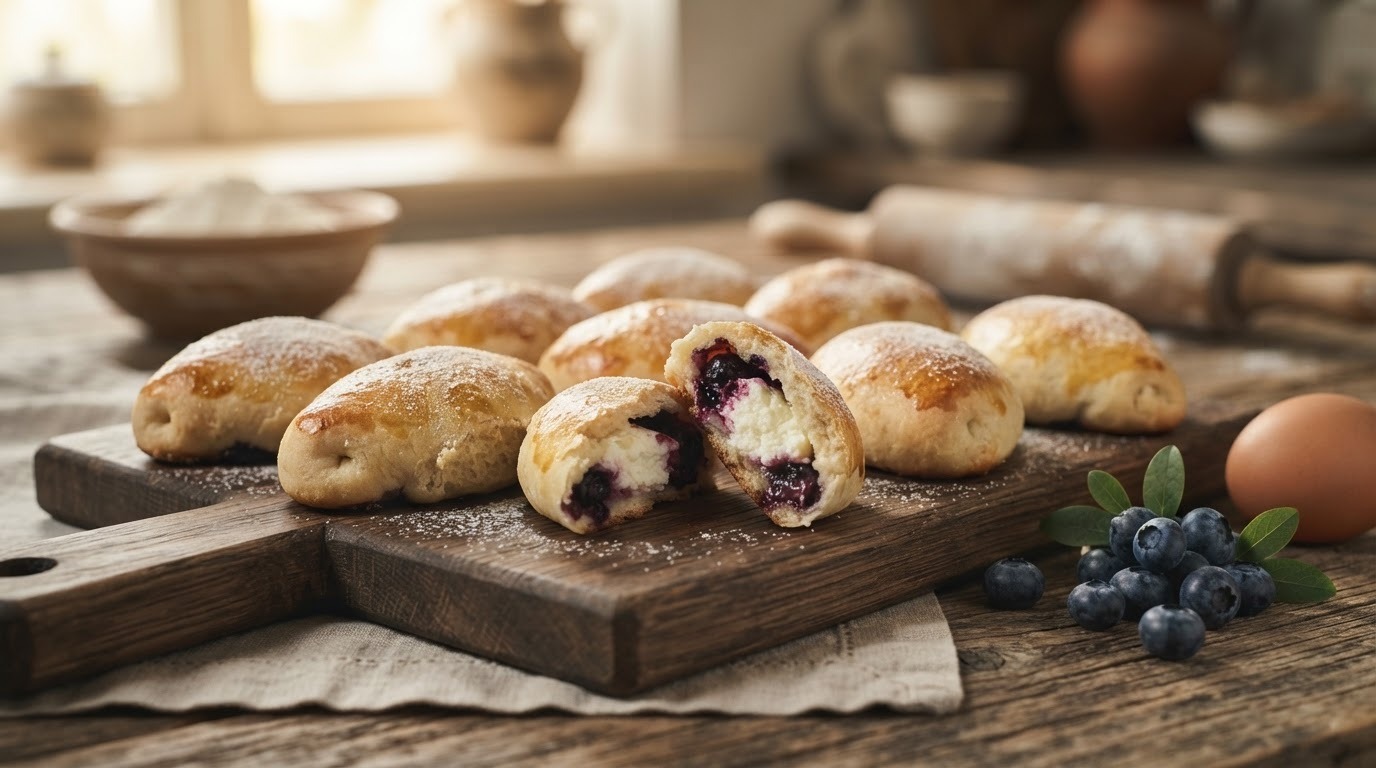 Bosbessenpirogs