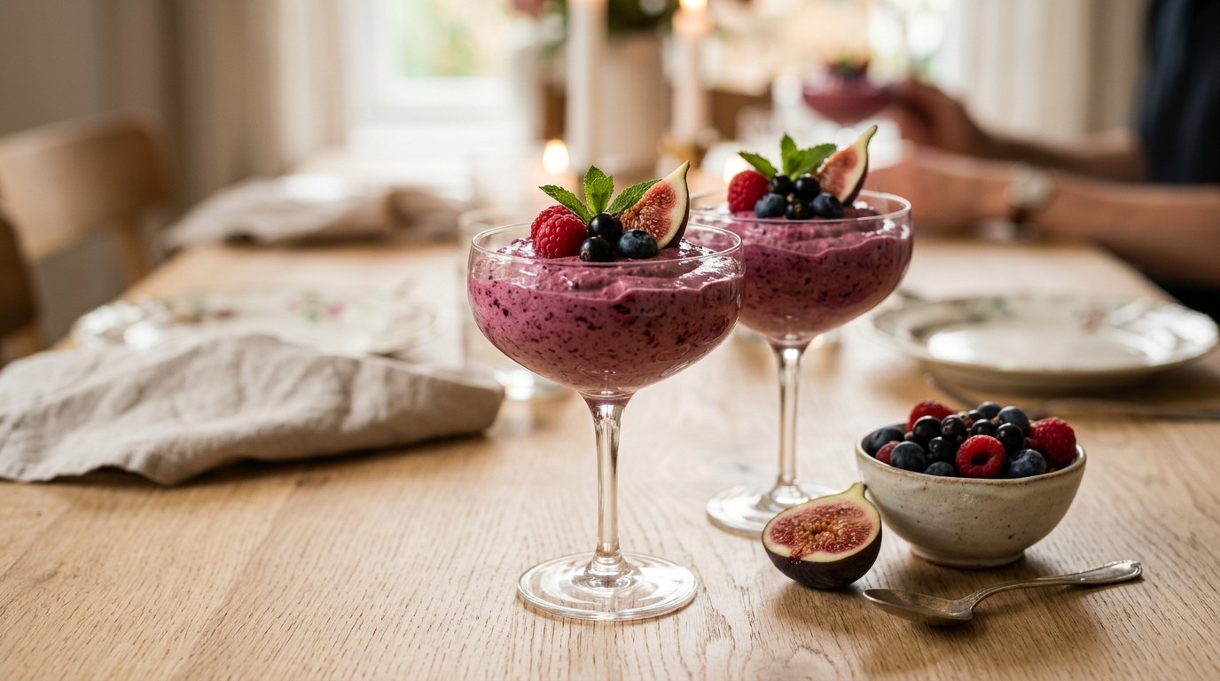 Bosvruchtenmousse