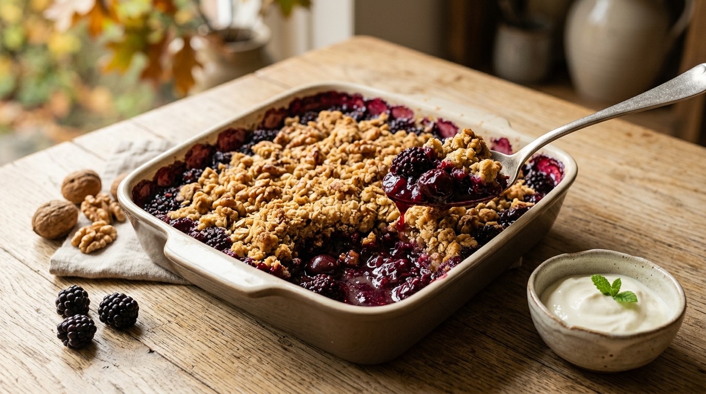 Bramen-kersencrumble