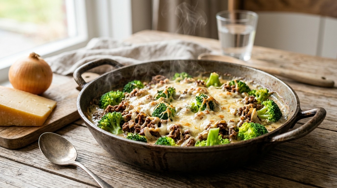 Broccoli Gehaktpannetje