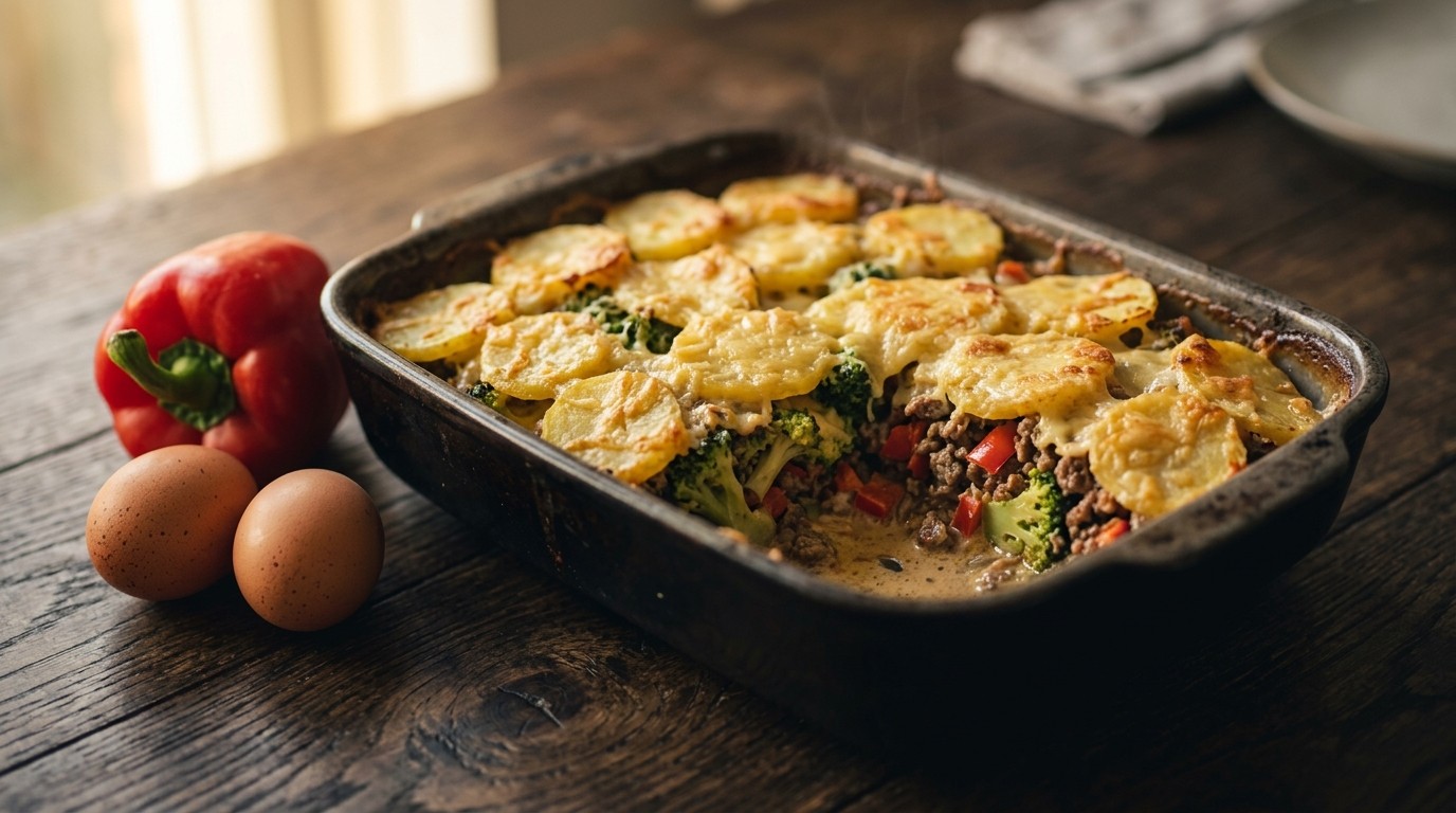 Broccoli onder een dakje