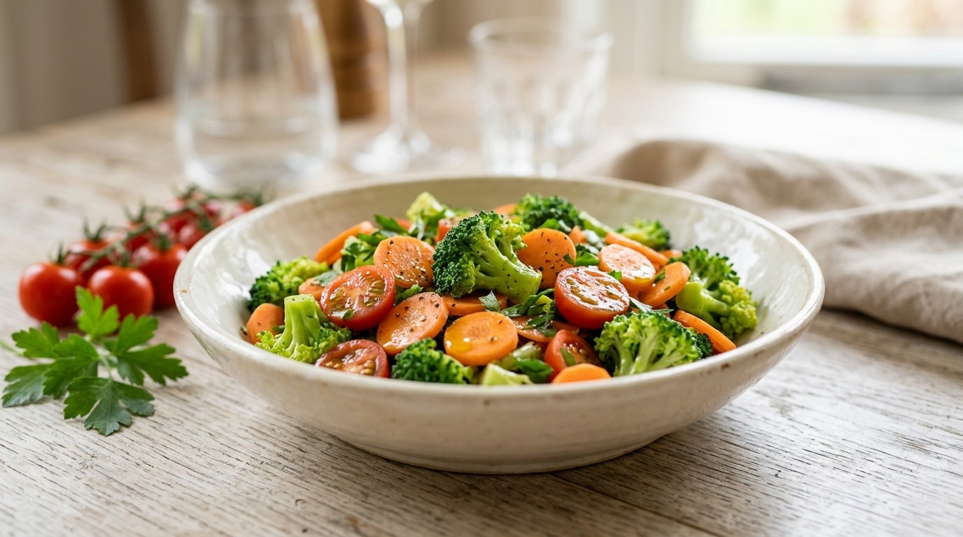 Broccoli-wortelsalade