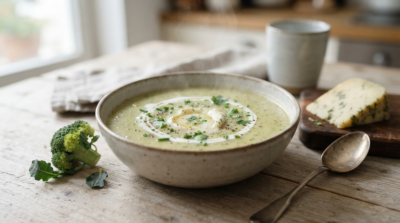 Broccolisoep met Boursin